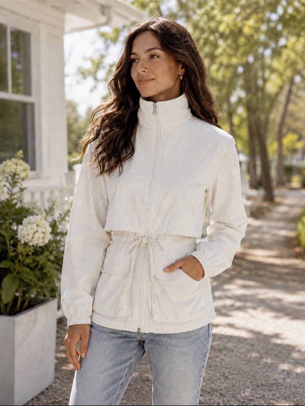 The North Face Women's Utility Jacket with Drawcord❤️S